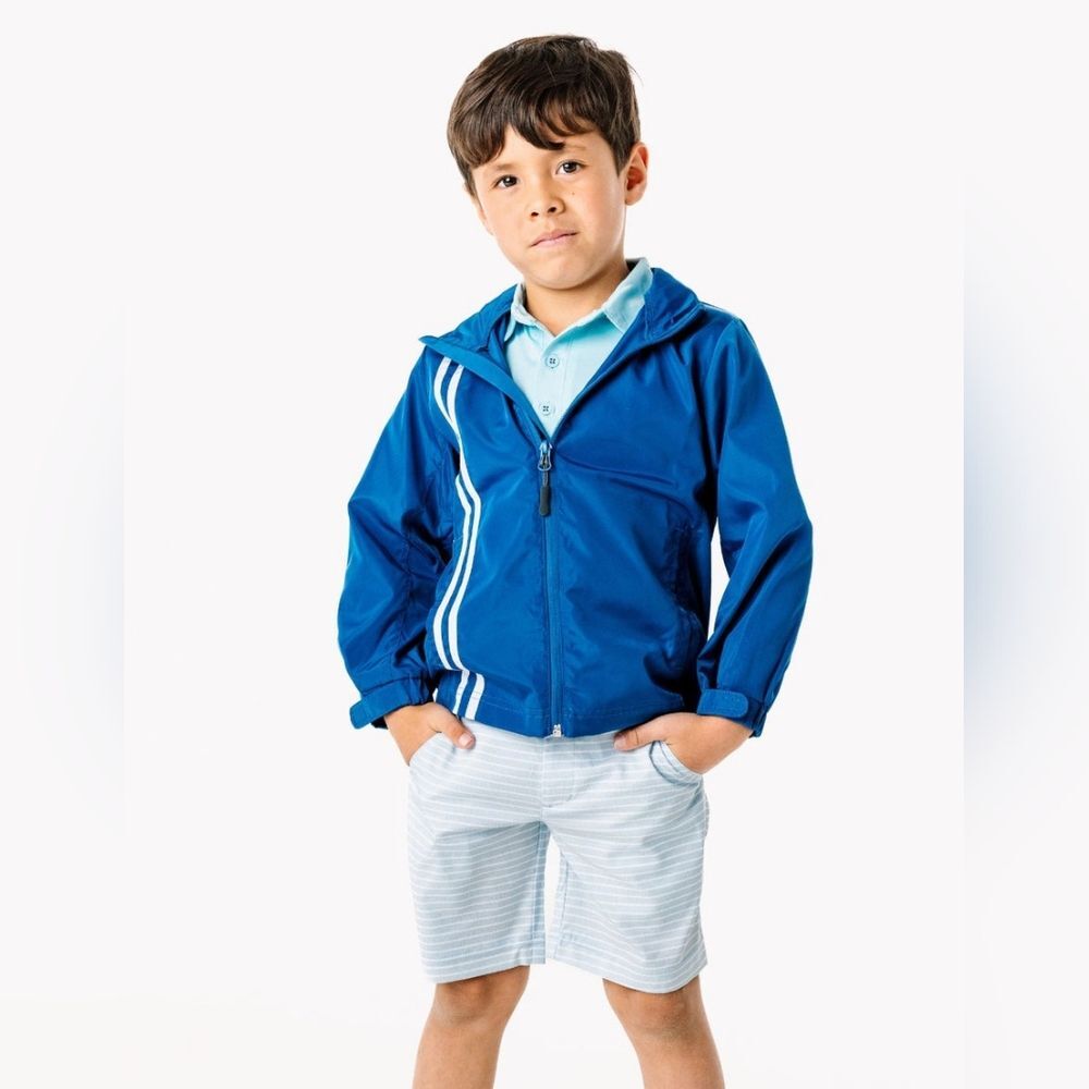 Garb Benny Toddler Boys 2T Hybrid Performance Shorts Heather Stripe NWT
